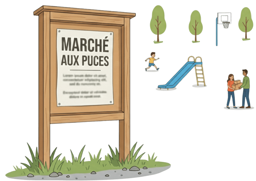 Marché aux puces