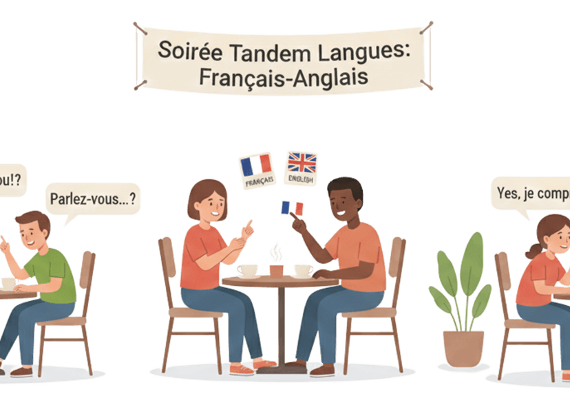 Soirée tandem langues